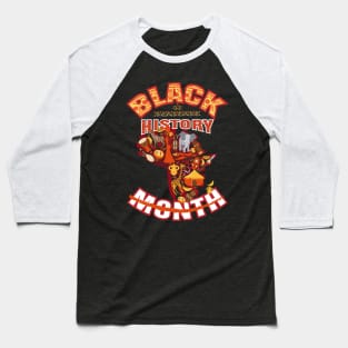 Black History Month - One Month Cant Hold Our History Baseball T-Shirt